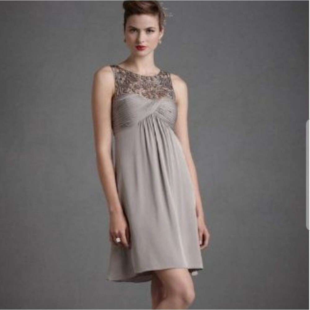 Anthropologie BHLDN Quillaree Tracery Dress 0